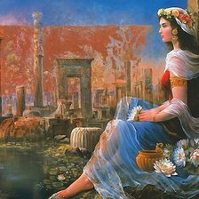 Схема вышивки «Живая вода»