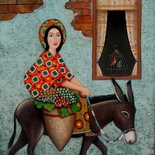 Схема вышивки «Давид Мартиашвили. Грузинские мотивы»