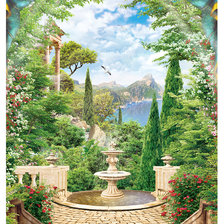 Схема вышивки «9»