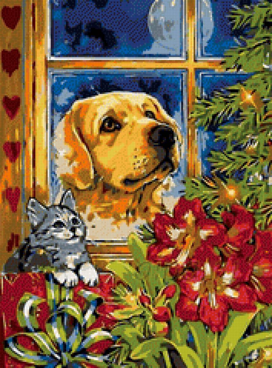 В ожидании праздника - животные, праздник - предпросмотр