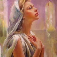 Схема вышивки «kobieta»