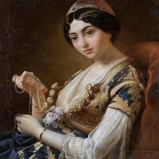 Схема вышивки «Wladislaw Niewiarowicz. Турчанка»