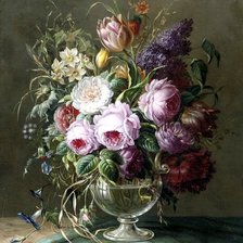 Схема вышивки «букет»