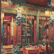 Схема вышивки «РЕСТОРАН ЛЕ-БАРОН РУЖ»