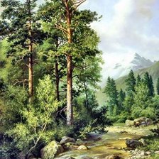 Схема вышивки «Пейзаж 33»