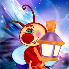 Схема вышивки «светлячек»