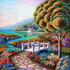 Схема вышивки «Сказочный берег»