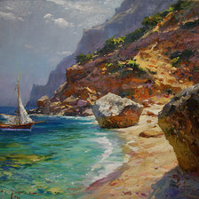 Схема вышивки «Сверидов Сергей -море»