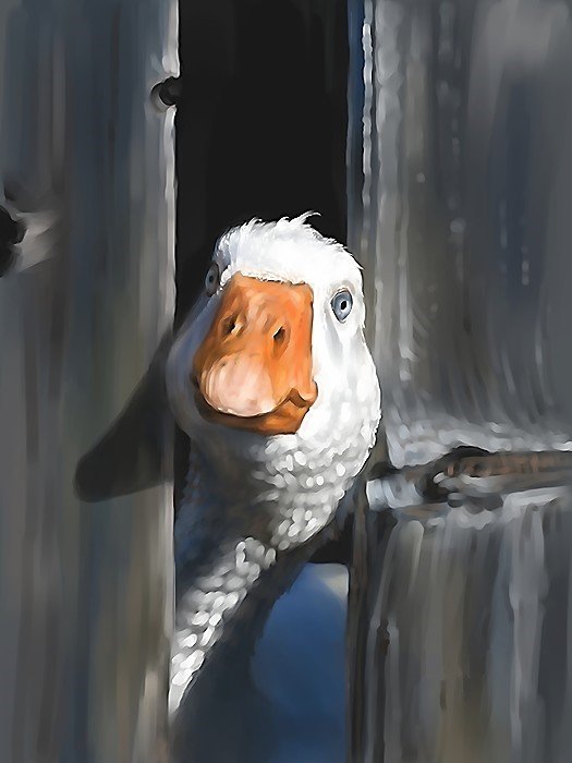 гусь - оригинал