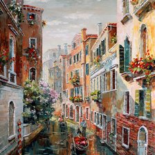 Схема вышивки «Венеция»