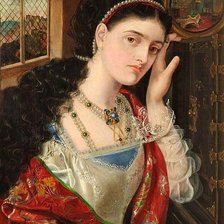 Схема вышивки «Эмма Сэндис. Виола»