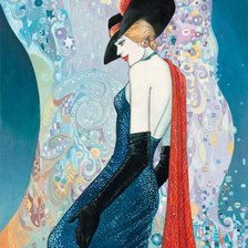 Схема вышивки «В стиле Арт-Деко 2»