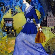 Схема вышивки «В стиле Арт-Деко 4»