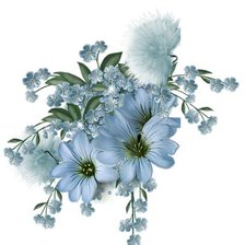 Схема вышивки «цветы»