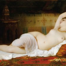 Схема вышивки «CHARLES-ZACHARIE LANDELLE. Пробуждение»