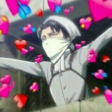 Схема вышивки «Леви Аккерман»