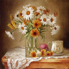 Схема вышивки «букет»