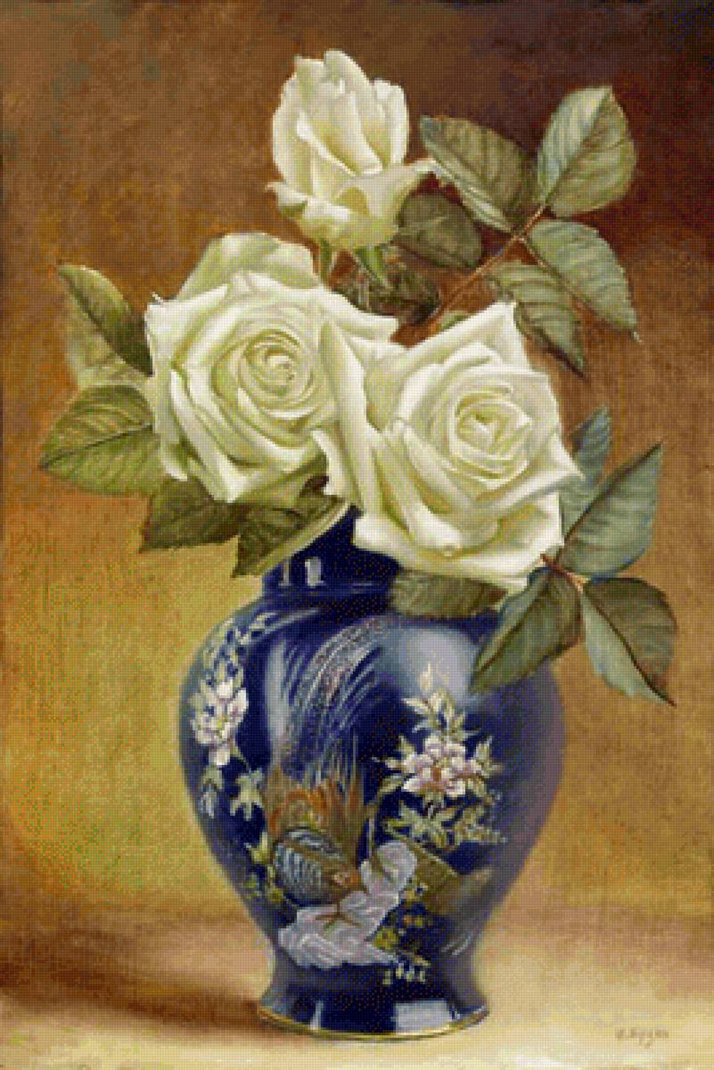 розы - цветы, картина - предпросмотр