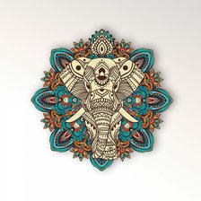 Схема вышивки «Мандала»