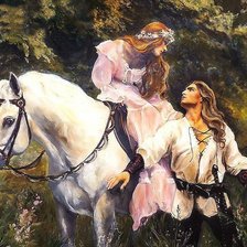 Схема вышивки «Встреча»