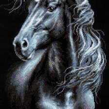 Схема вышивки «Кобылица»