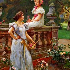 Схема вышивки «за разговором»