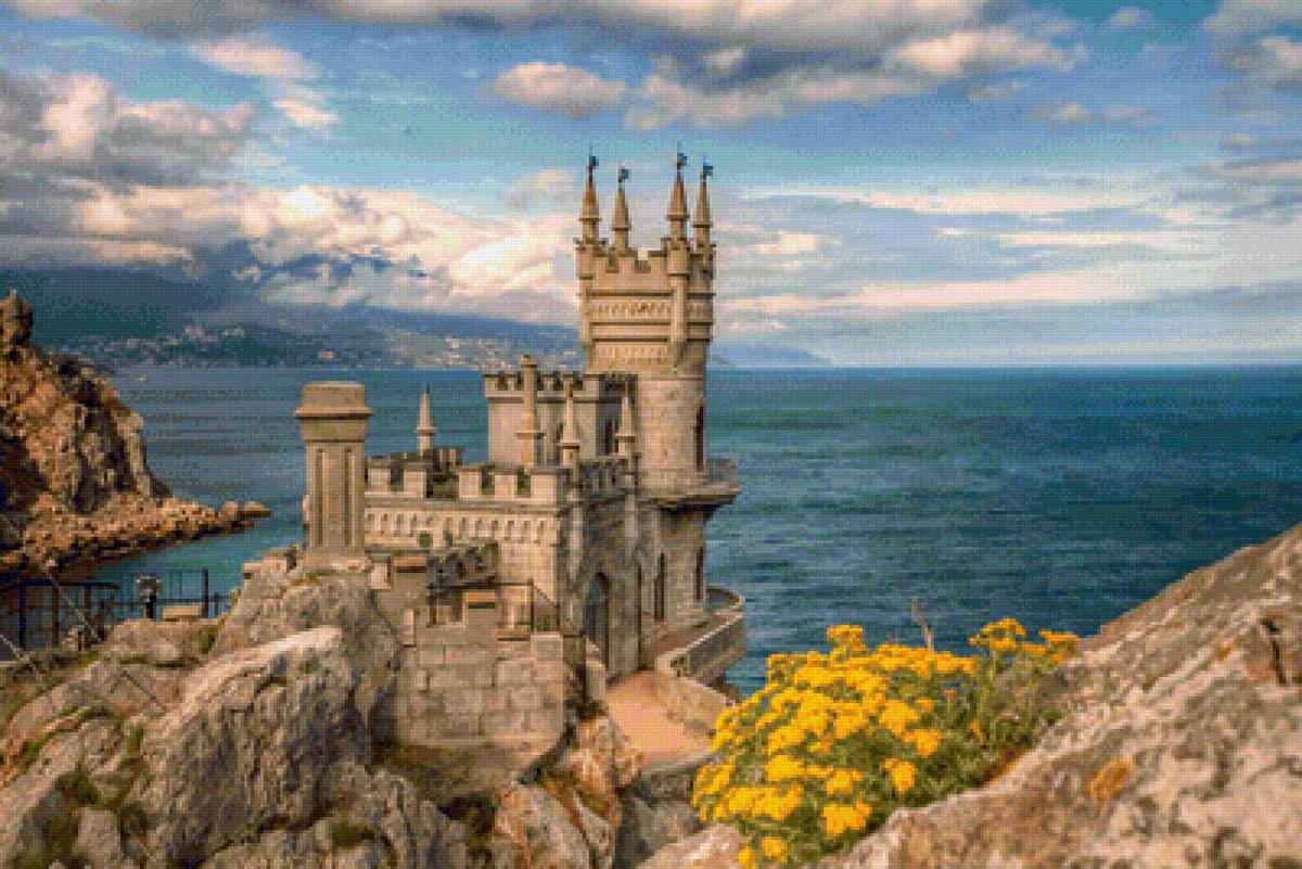 Ласточкино гнездо - замок, крым, море - предпросмотр