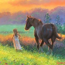 Схема вышивки «На рассвете»