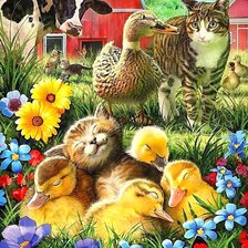 Схема вышивки «Детская»