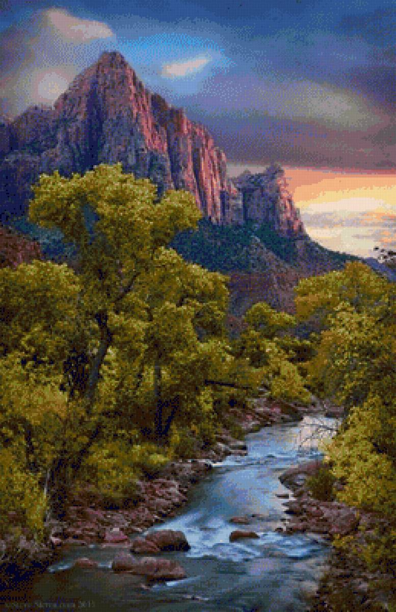 Горная речка - предпросмотр