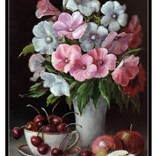 Схема вышивки «натюрморт»