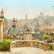 Схема вышивки «Италия»