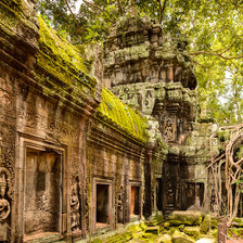 Схема вышивки «Ангкор-Ват»
