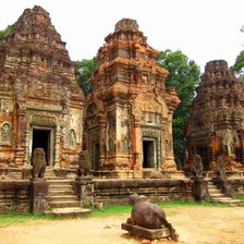 Схема вышивки «Ангкор-Ват»