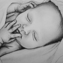 Схема вышивки «bebê»