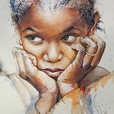 Схема вышивки «jovem africano»