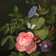 Схема вышивки «цветы»