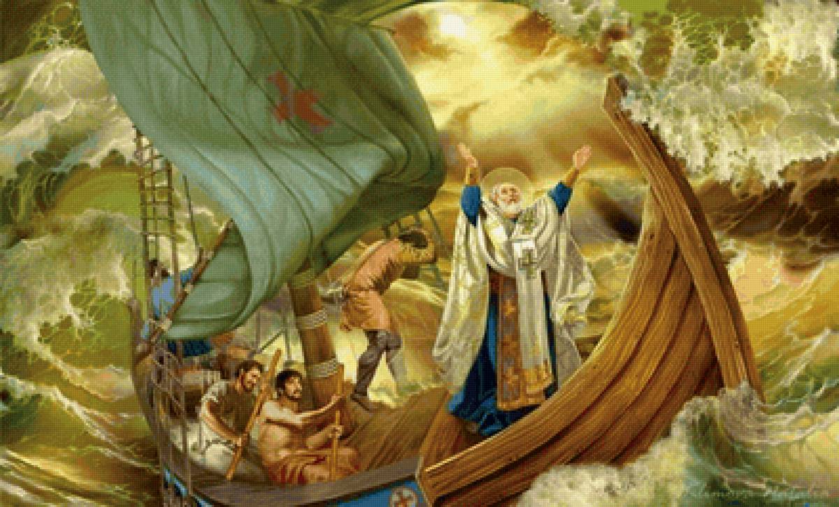 картина - шторм, картина, море - предпросмотр