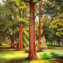 Схема вышивки «Дубовая роща»