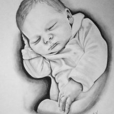 Схема вышивки «bebê»