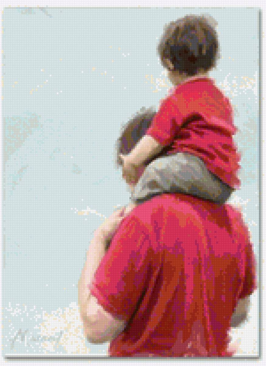 pai e filho - pessoas - предпросмотр