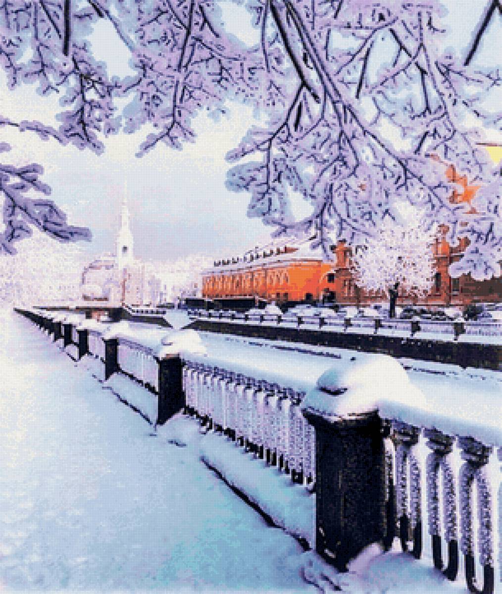 Зимний день - город, питер, зима, день - предпросмотр