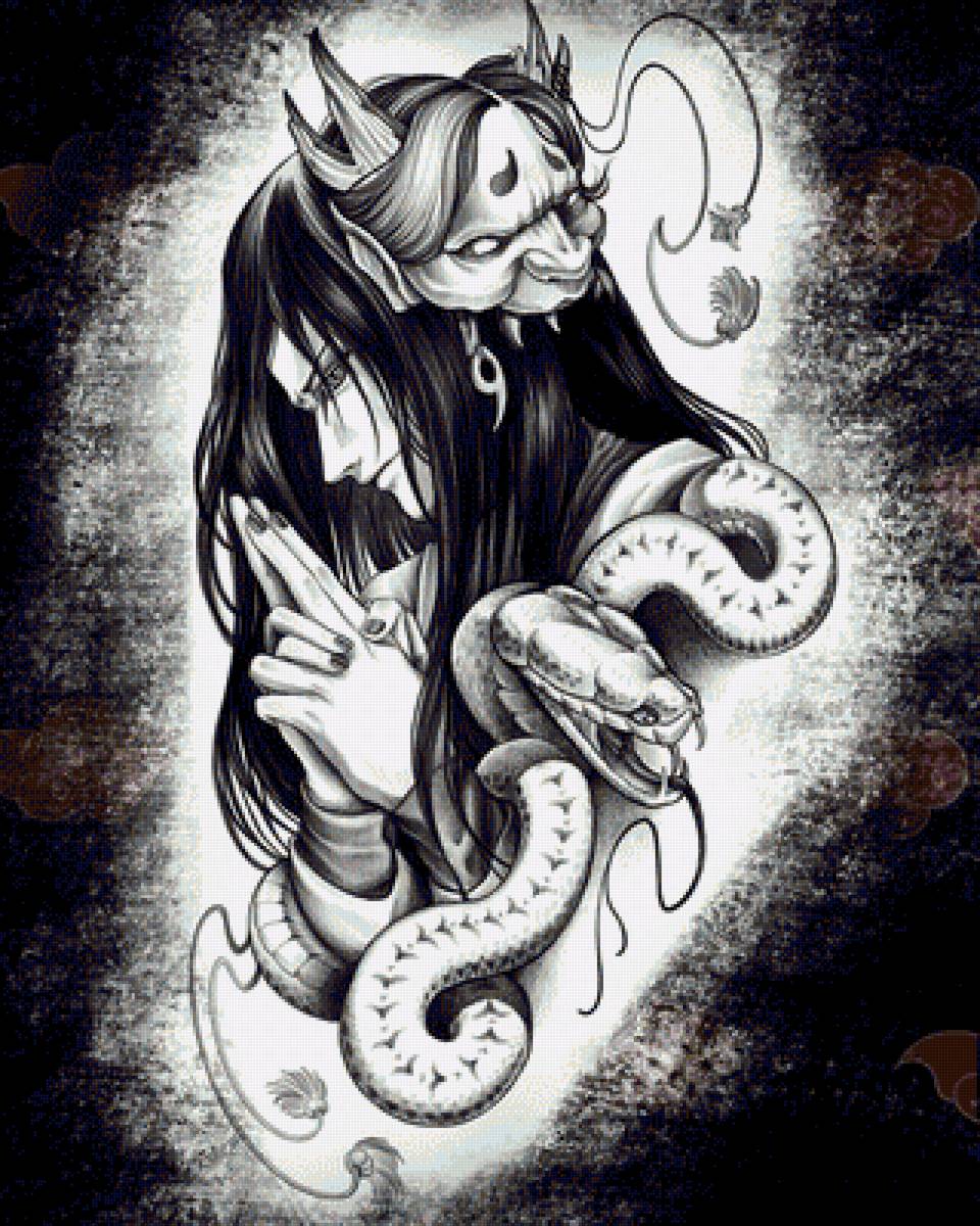 Orochimaru - наруто, змея, арт, орочимару - предпросмотр