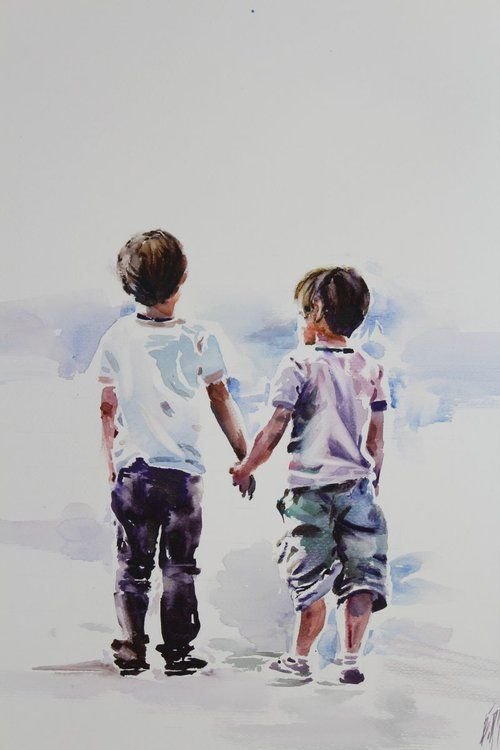 amigos - crianças - оригинал