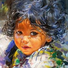 Схема вышивки «criança»