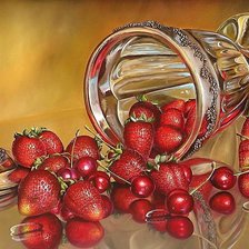 Схема вышивки «ягоды»