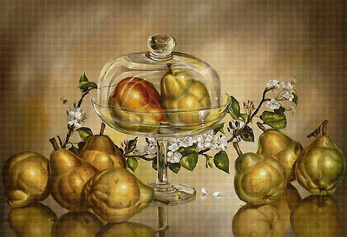 груши - натюрморт, груши - предпросмотр