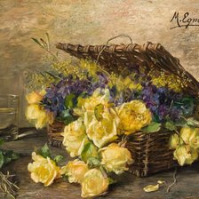 Схема вышивки «натюрморт»