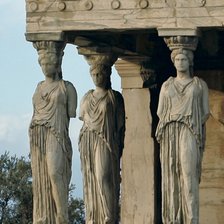 Схема вышивки «карриатиды»