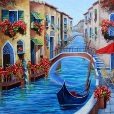 Схема вышивки «Венеция»